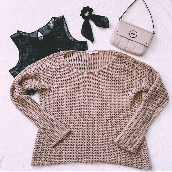 🔴2 for $20 🔴 Calvin Klein Knit Sweater - Picture 1 of 6